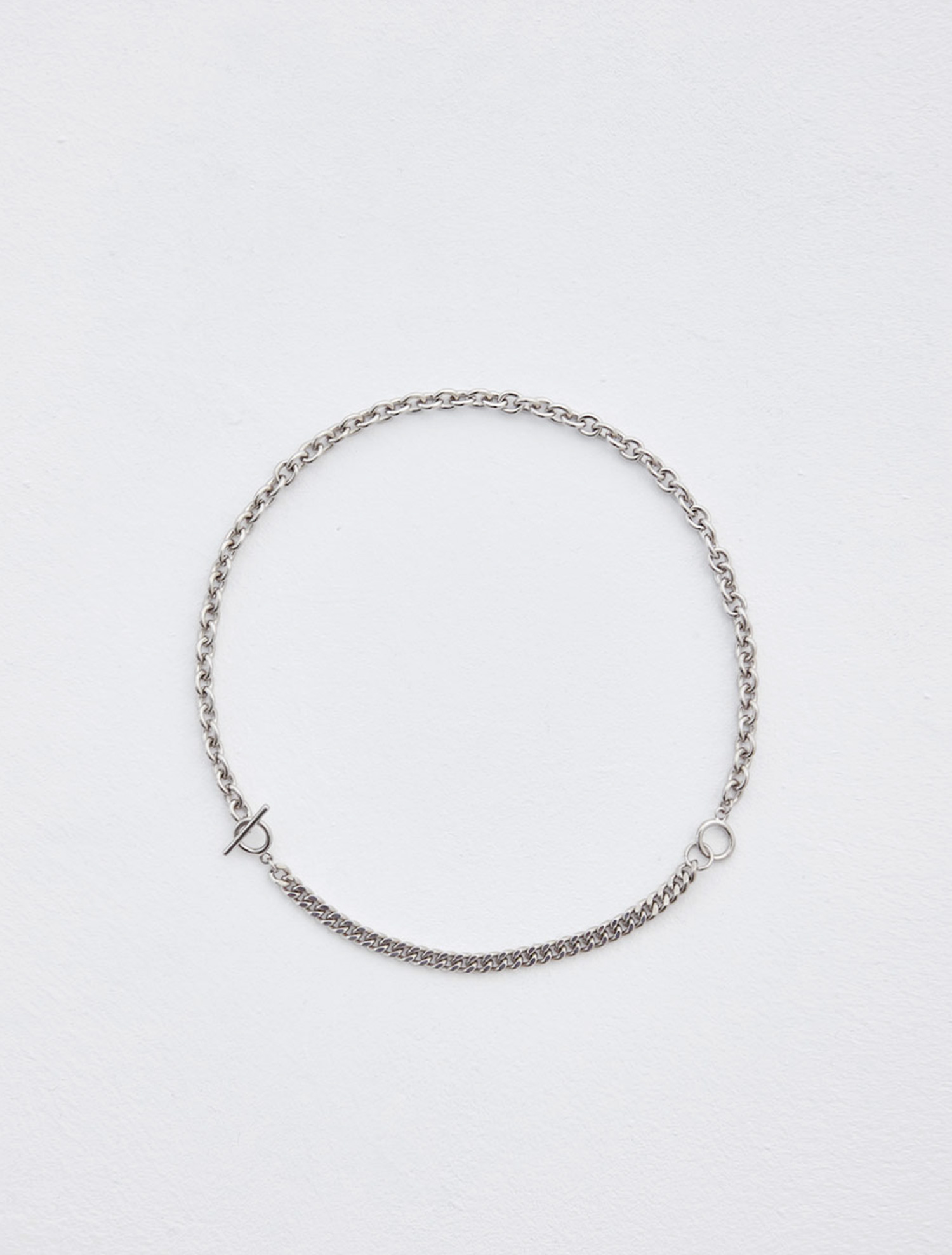 TWINE NECKLACE / SILVER